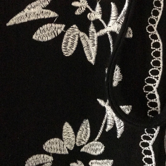 Faux free people boho embroidered midi dress - Picture 4 of 6